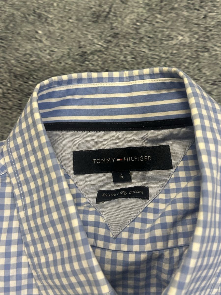 Tommy Hilfiger Camicie: Tommy Hilfiger Hemd Gr. S Hellblau/Weiss  – Usato da Luzern venduto da kim221080 3