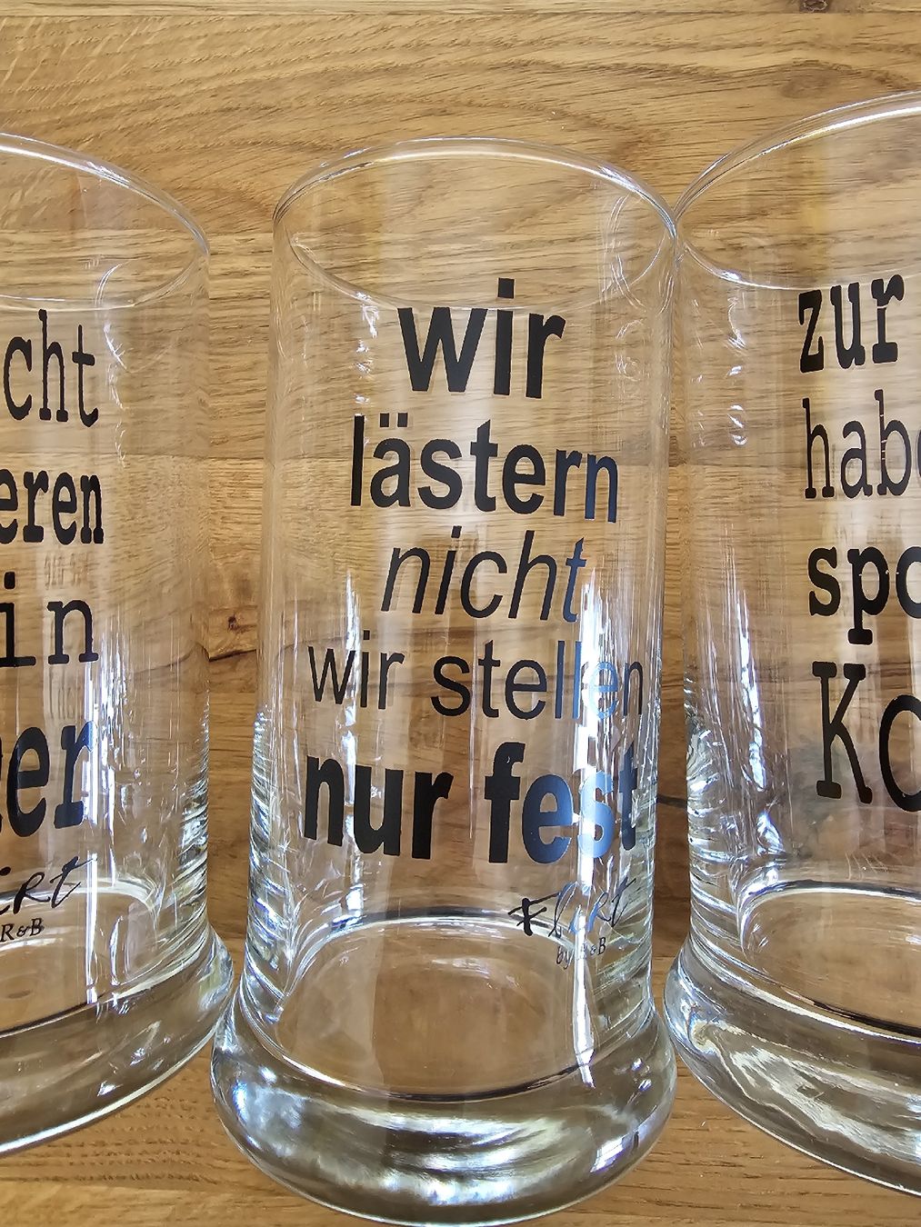 Bicchieri: Trinkgläser mit Sprüchen – Usato da Aeschi SO venduto da cle_yqm2 2