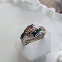 Sommerlicher Multicolor Ring, Silber, Neu❣️