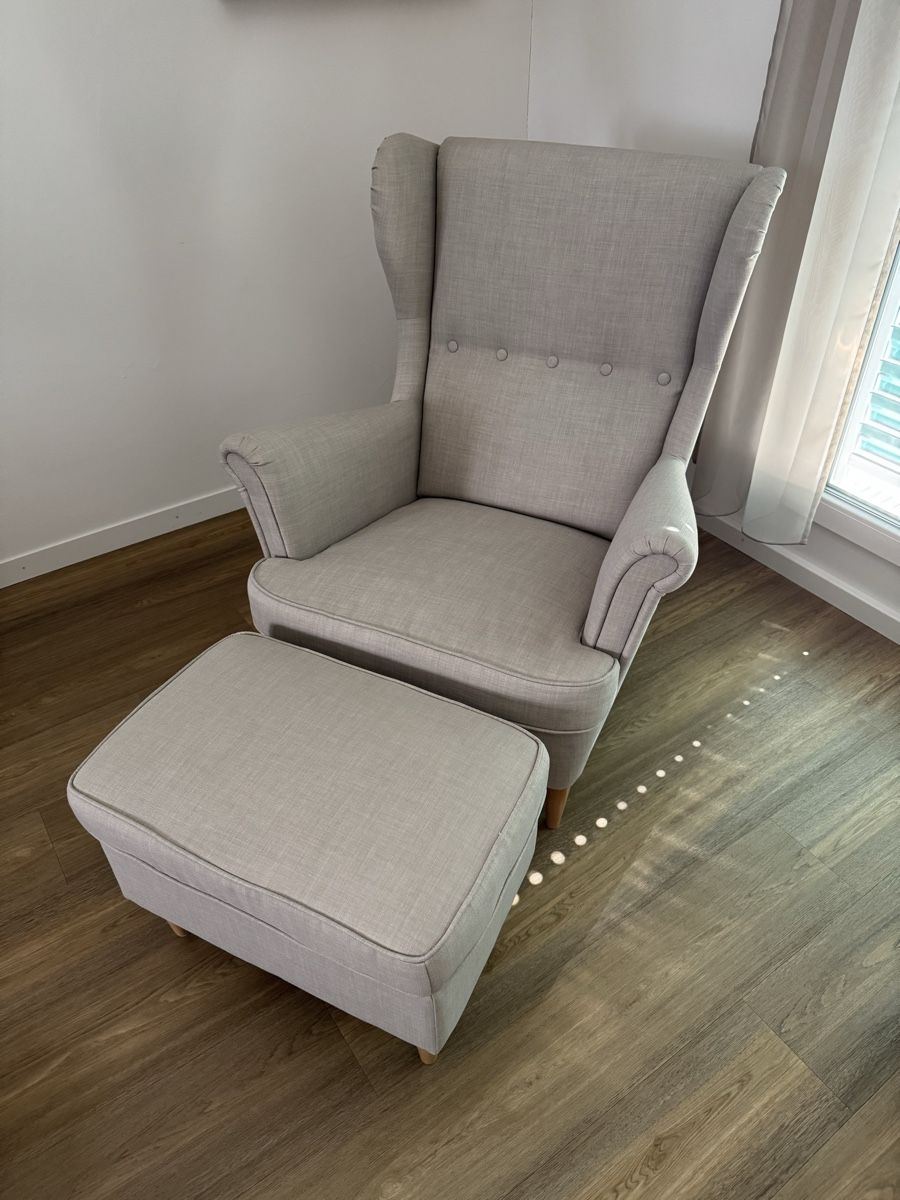Ikea Sessel: Sessel mit Hocker – Gebraucht aus Frauenfeld von SALES64
