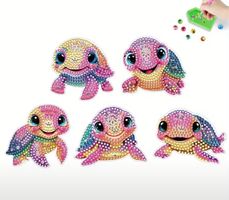 Diamond Painting:5x  Kühlschrankmagnete- Schildkröte