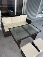 Gartenmöbel Set aus Polyrattan 