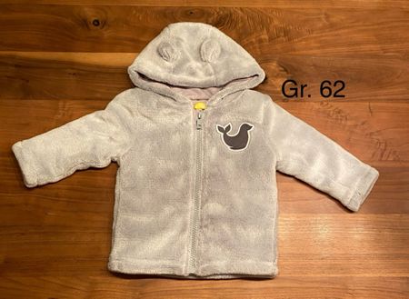 Baby-Jacke, Gr. 68, 🦭🩷💙 Teddyfleece