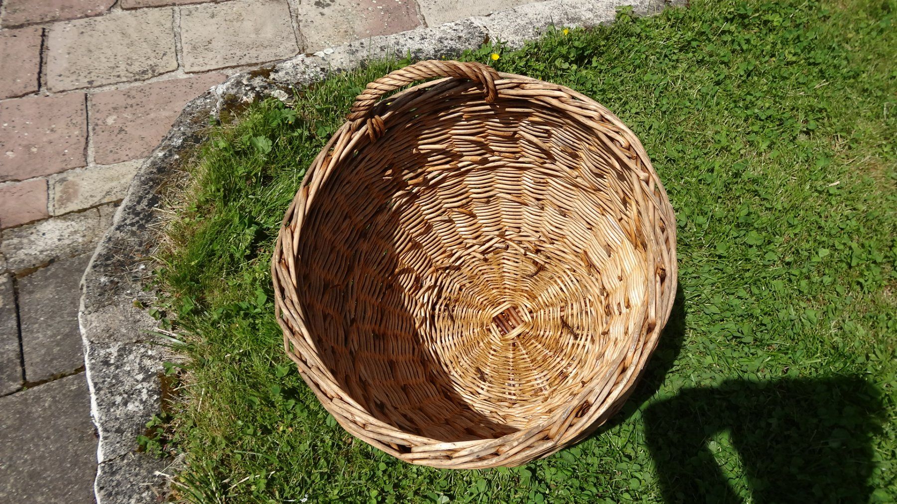 Altro per la casa: grosser Weidekorb Durchmesser 50cm / 45cm hoch – Usato da Anwil venduto da C-DAIHA 2