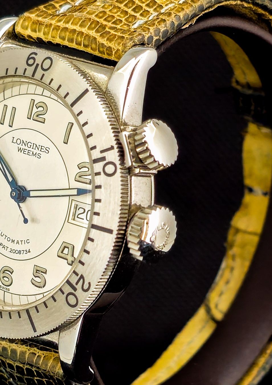 Longines Orologi: Longines Weems Navigation Automatikuhr mit Garantie – Usato da Lugano venduto da R.Riccardo 4