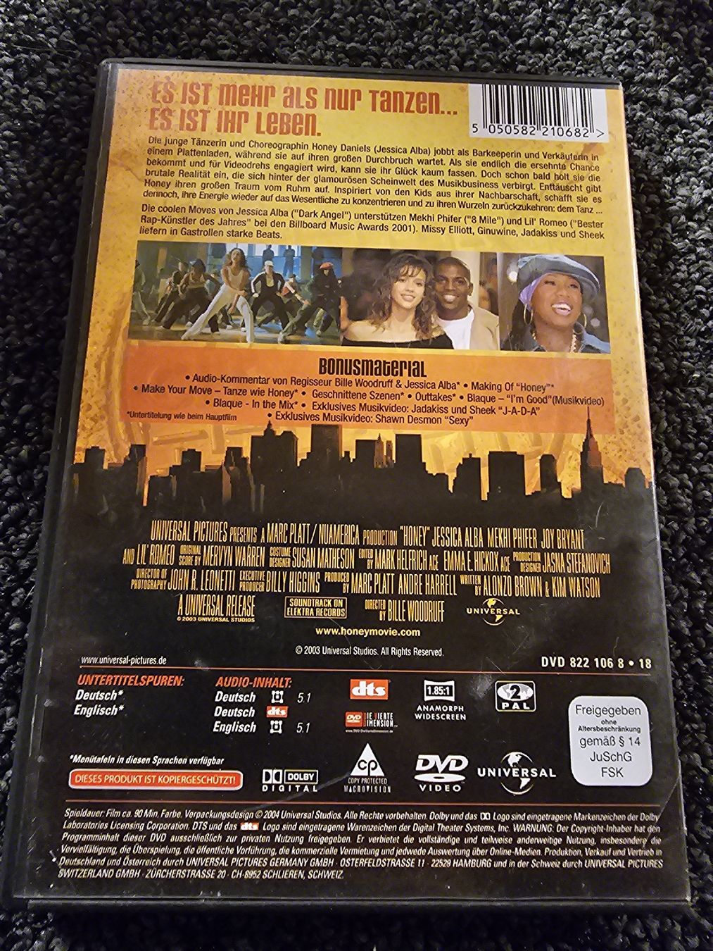 Tutti i DVDs: DVD Honey (18468) – Usato da Ruswil venduto da jan_bxl5 1