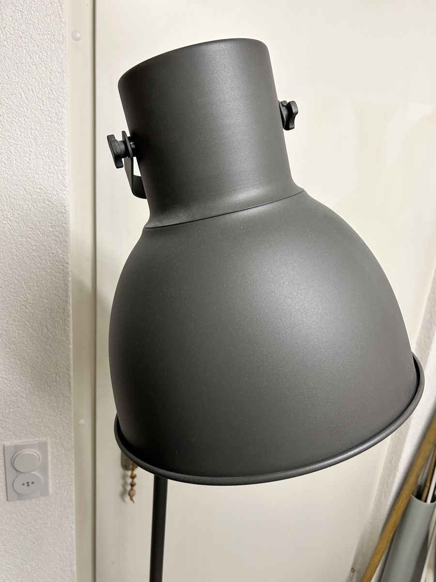 Ikea Lampen: Stehlampe IKEA Hektar dunkelgrau / anthrazit – Gebraucht aus Maur von Cambrino 4