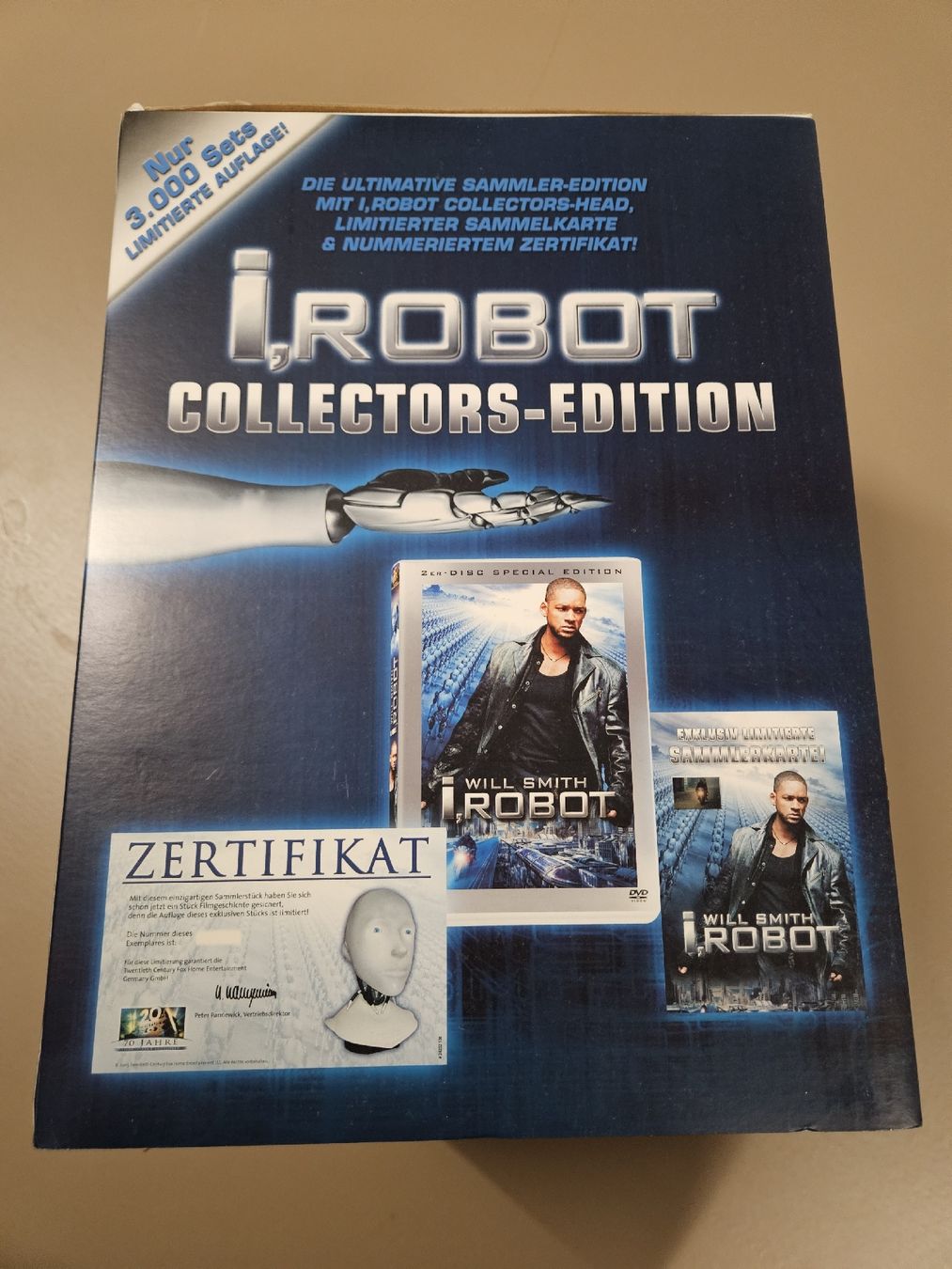 Tutti i DVDs: I, Robot DVD-Set mit Sonny Head – Usato da Wildberg venduto da Reunionevents 7