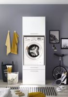 Waschmaschinenschrank stabile Bauart - 67cm Weiss - 1 Gerät