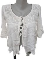Boho Shabby Bolero Jäckli Gr. XXS / XS zum Binden