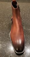 Bally Stiefel Herren Leder Braun Klassisch Gr 40