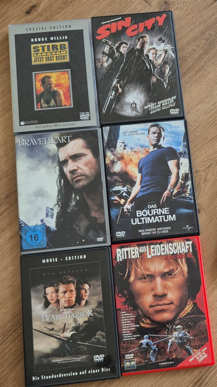 Tutti i DVDs: DVD Sammlung – Usato da Hettlingen venduto da janalea 4