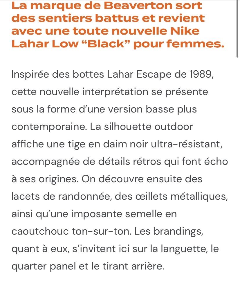 Nike Scarpe da donna: nike (lahar low black) – Usato da Promasens venduto da mazzz 5