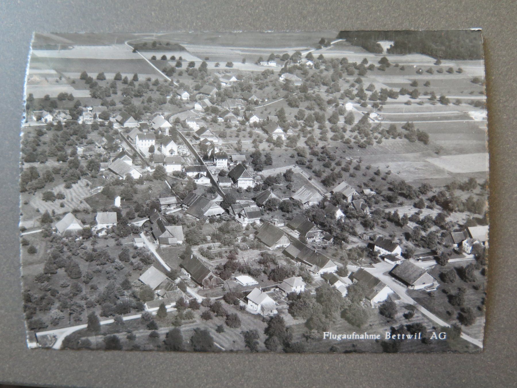 Cartoline postali: BETTWIL - AG - FLUGAUFNAHME – Usato da Wittenbach venduto da lipasal