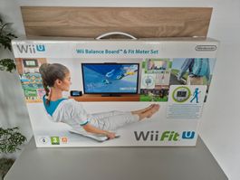 Wii Fit U mit Balance Board & Fit Meter Set - Neu OVP