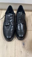 Ecco Black Leather shoes - 38
