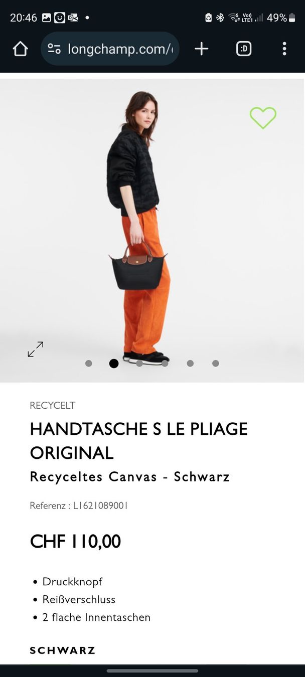 Longchamp Borse da donna: Tasche von Longchamp (klein) – Usato da Triesen venduto da stephanieschurti 7