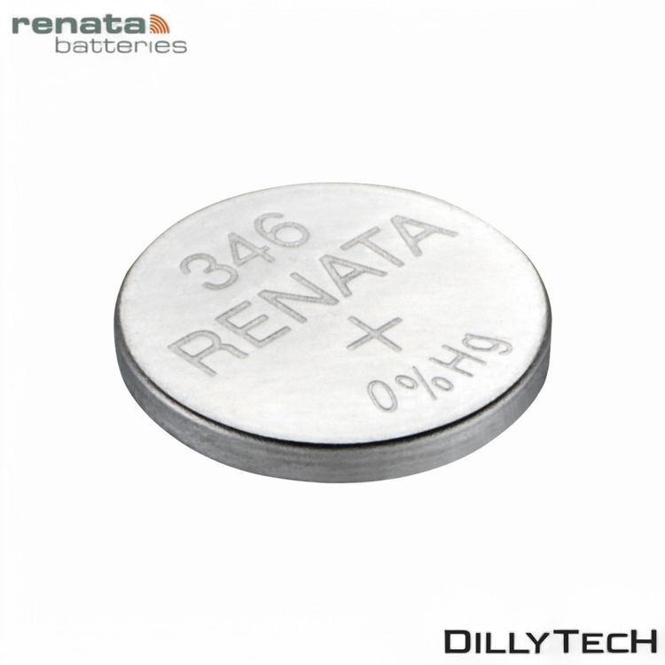 Caricatori & Batterie: Renata 346 Box, SR712SW Knopfzellenbatterie - 5 Stk. – Nuovo e nell'imballaggio originale da Erlenbach ZH venduto da dillytech.ch 1