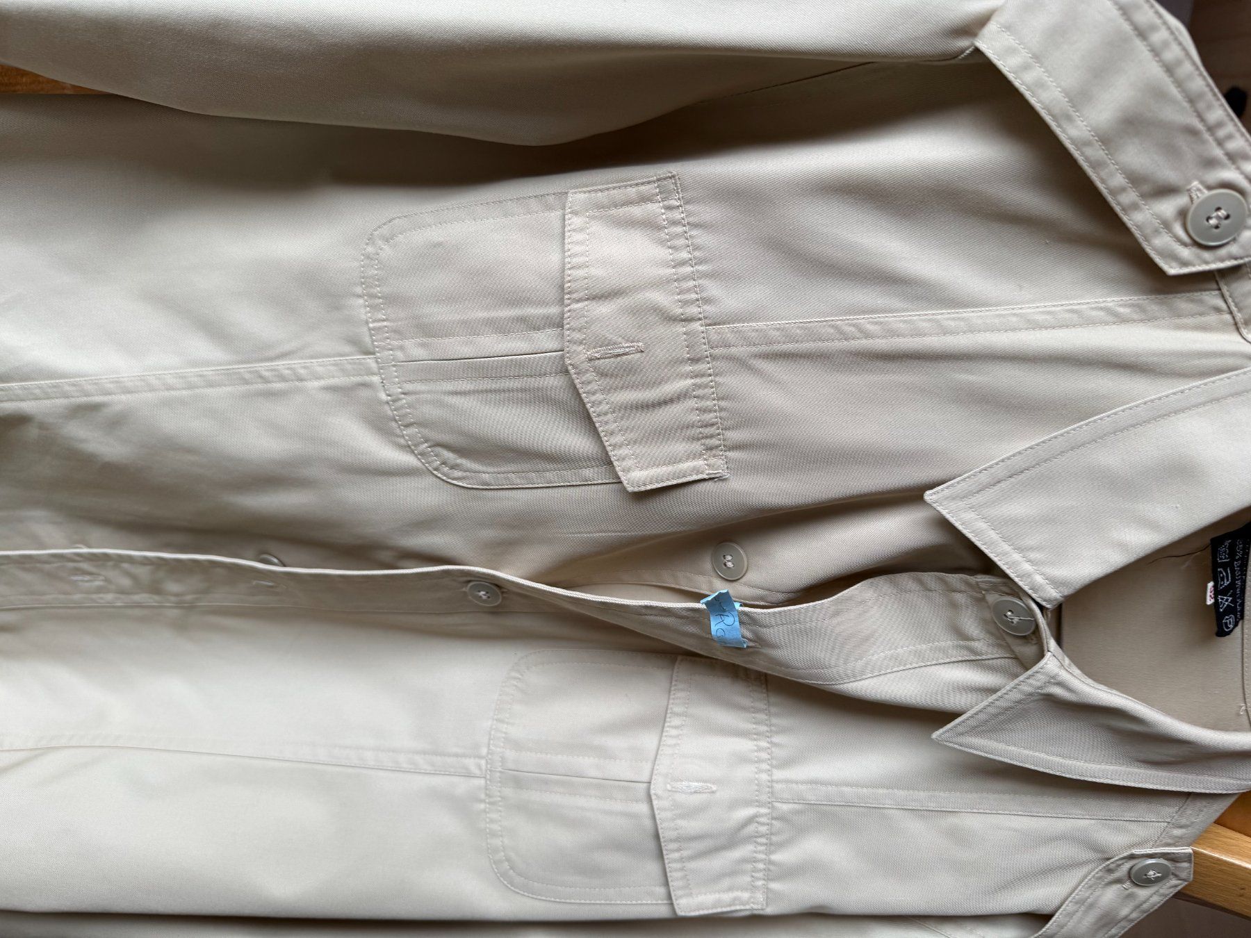 Camicie: Chemise VINTAGE crème 52 – Usato da Le Cerneux-Veusil venduto da Maraud01 7