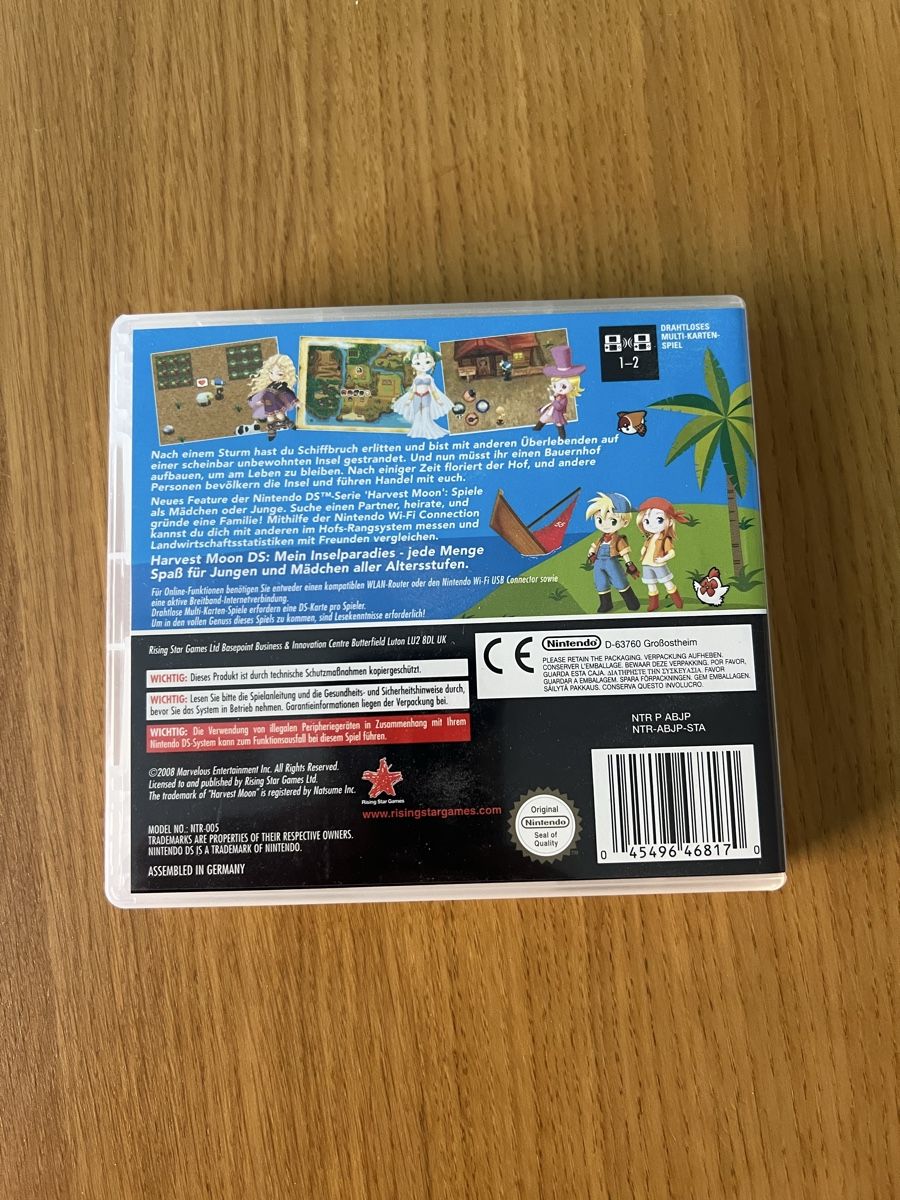 Nintendo Giochi: Nintendo DS Spiel Harvest Moon – Usato da Winterthur venduto da Wikingerlady 2