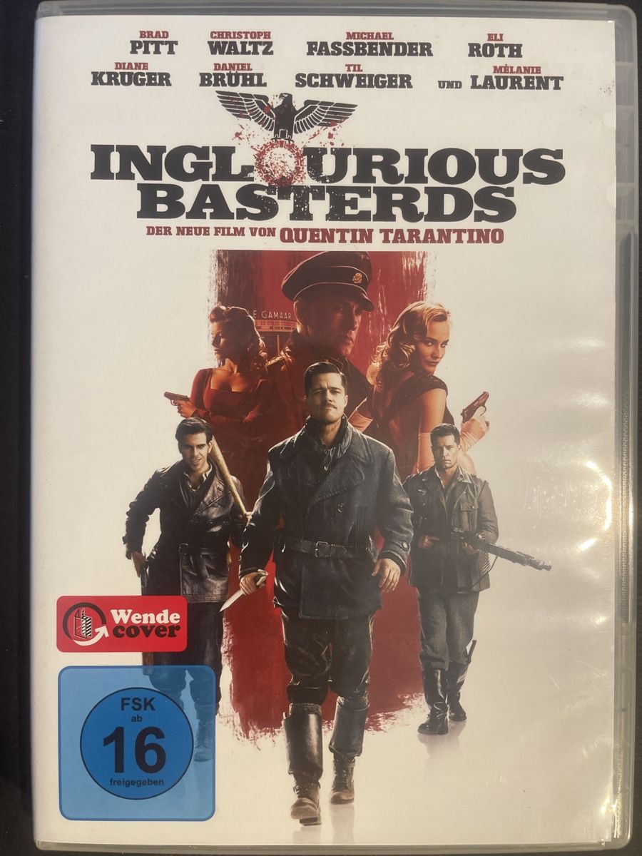 Alle DVDs: Inglourious Basterds, von Quentin Tarantino – Gebraucht aus Winterthur von machmaschine