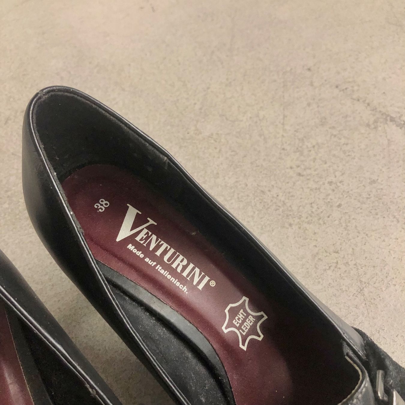 Scarpe da donna: Vintage Venturini schwarze Heels Leder, Gr. 38 – Usato da Brienz BE venduto da Kokolea84 5