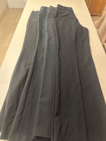 👖 4er Bundle Stoffhosen | Schwarz | ca. Gr. 34/36