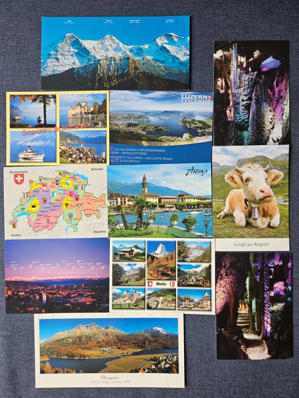 Cartoline postali: Postkarten Schweiz – Usato da Worb venduto da jun_fj8w