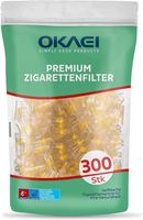 OKAEI Zigarettenfilter 290 Stück Zigaretten