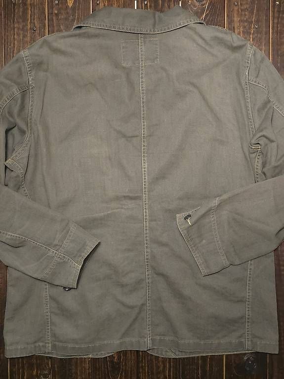 Giacche: RRL Double RL Linen Cotton Herringbone Work Jacket – Usato da Stallikon venduto da rob_62w9 1