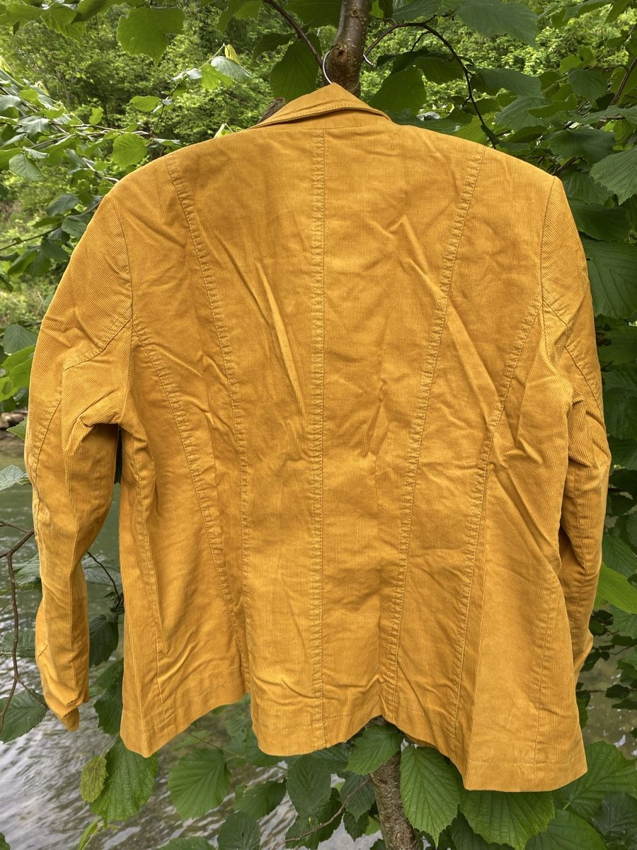 Giacche: Senffarbene Manchesterjacke – Usato da Scuol venduto da frosch85 1