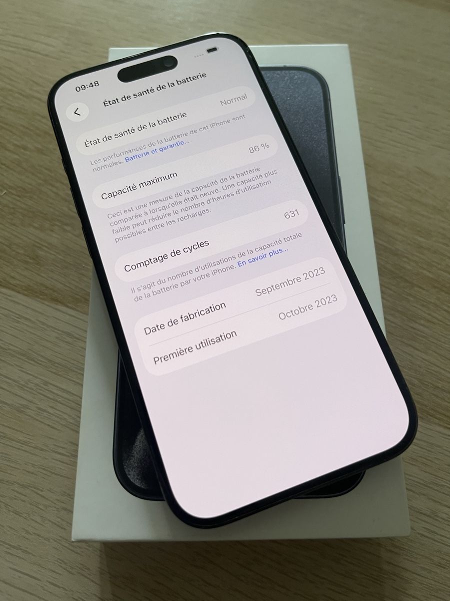 Apple Portables: IPhone 15 pro 128gb – D'occasion à Biel/Bienne par ham_wf9n 2