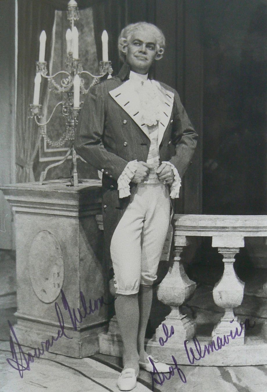 Autografi: Howard Nelson (1922-?) Opernsänger - Autogramm – Usato da Dietikon venduto da cyranos.ch