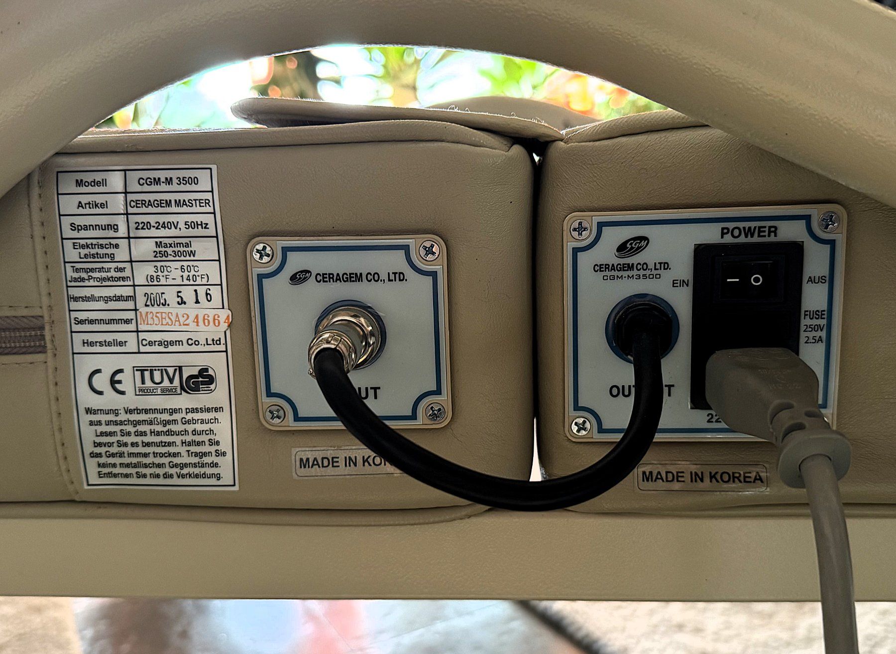 Ceragem Dispositivi per massaggi: Ceragem Master 3500 – Usato da Cordast venduto da Eliane73 4