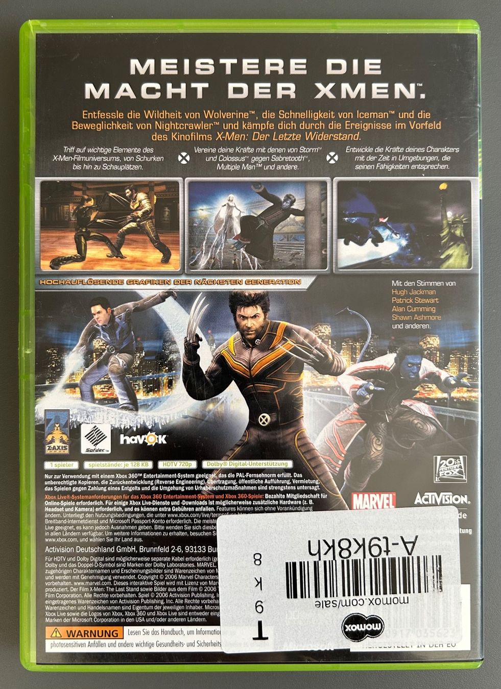 Giochi: X-Men The Official Game - Xbox 360 – Usato da Obfelden venduto da jenxbp 1