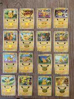 Lot de 16 cartes 30 ans Pokémon Pikachu