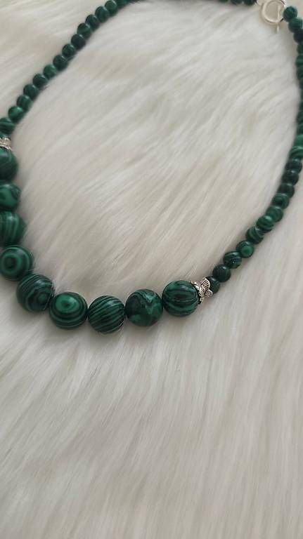 Catenine: Collier malachite – Usato da Cheseaux-Lausanne venduto da Ana_Gandarinho 1