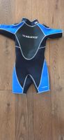 Taucheranzug Aquatics blau schwarz Grösse M  guter Zustand