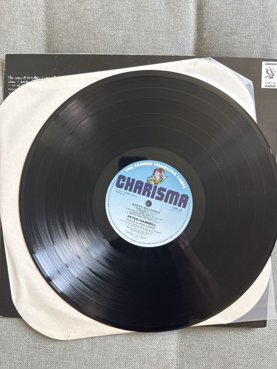 Dischi in vinile: Vinyle Peter Hammill Nadir's Big Chance Van der Graaf  – Usato da St-Légier-Chiésaz venduto da My_favorite_shop 2