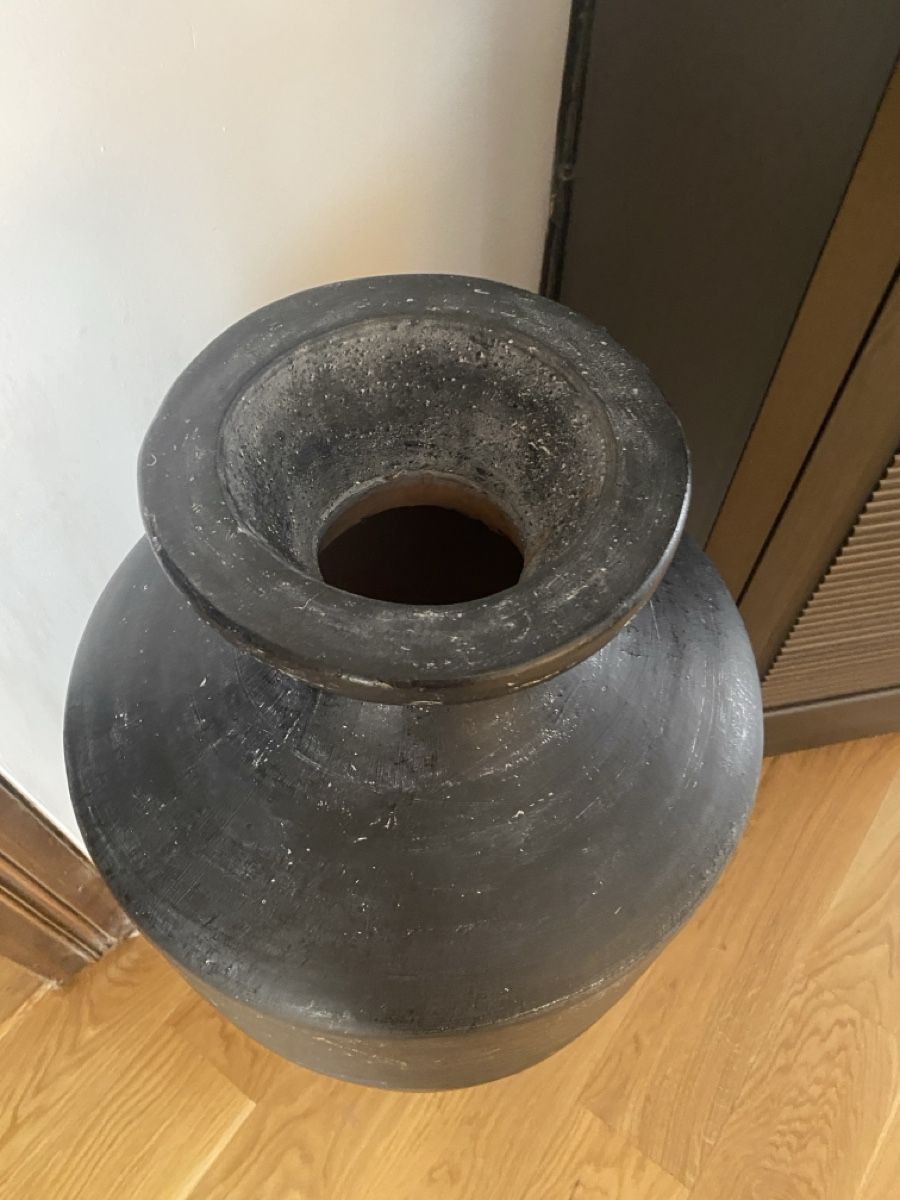 Vasen & Gefässe: Grosse Bodenvase schwarz   – Gebraucht aus Wil von Blitza 1