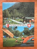 Steg - Niedergesten. Camping Lötschberg Wallis, beschrieben
