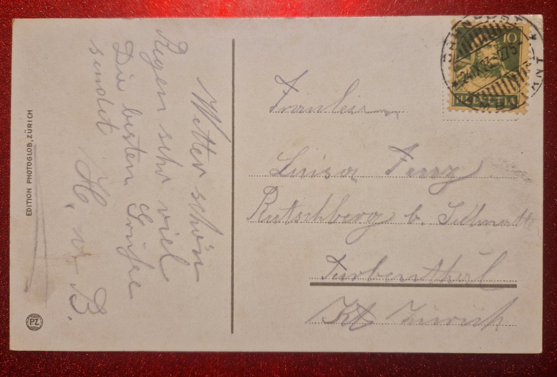 Cartoline postali: Basel, St. Alban mit Rheinbrücke 1923 – Usato da Melchnau venduto da Arthurius 1