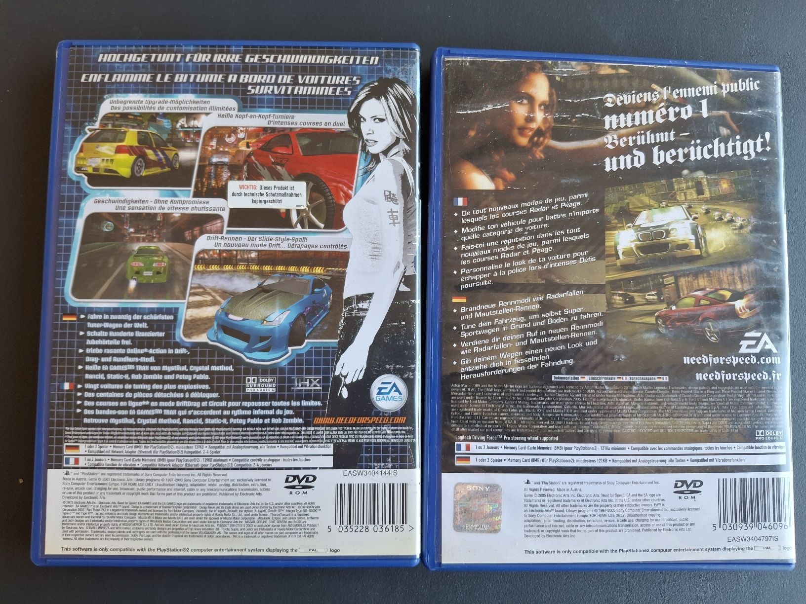 Spiele: PlayStation 2 Need for Speed Underground & Most Wanted – Gebraucht aus Thierachern von Wemala 1