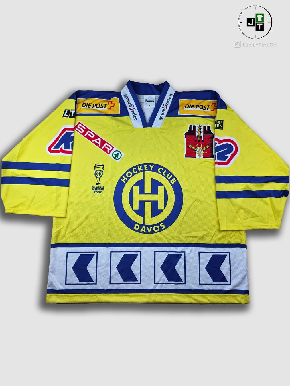 Canottiere & Pantaloni: HC DAVOS TRIKOT – Usato da Lüchingen venduto da Jersey_Time