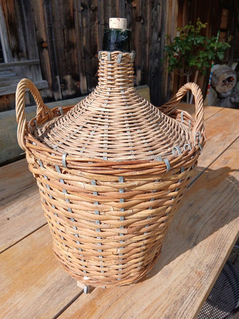 Bottiglie: 1 alte Korbflasche 10 l – Usato da Nesslau venduto da Jakobi01
