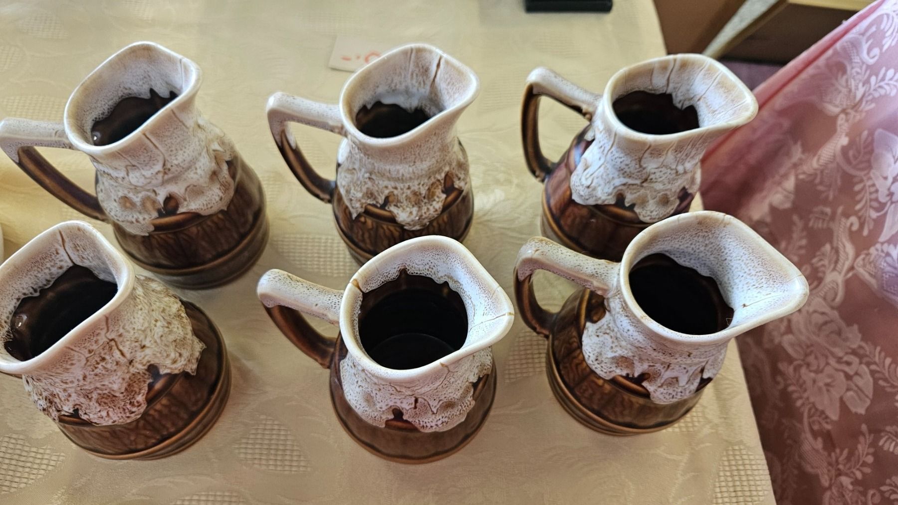 Gläser: 6x bicchieri in ceramica con manico – Gebraucht aus Melano von H-Sara