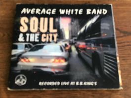 AVERAGE WHITE BAND - Soul & The City / Live at B.B. King's