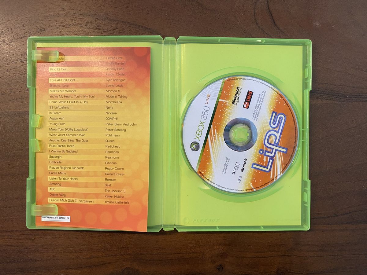 Microsoft Giochi: Lips für Xbox 360 – Usato da Thunstetten venduto da Virus_33 1