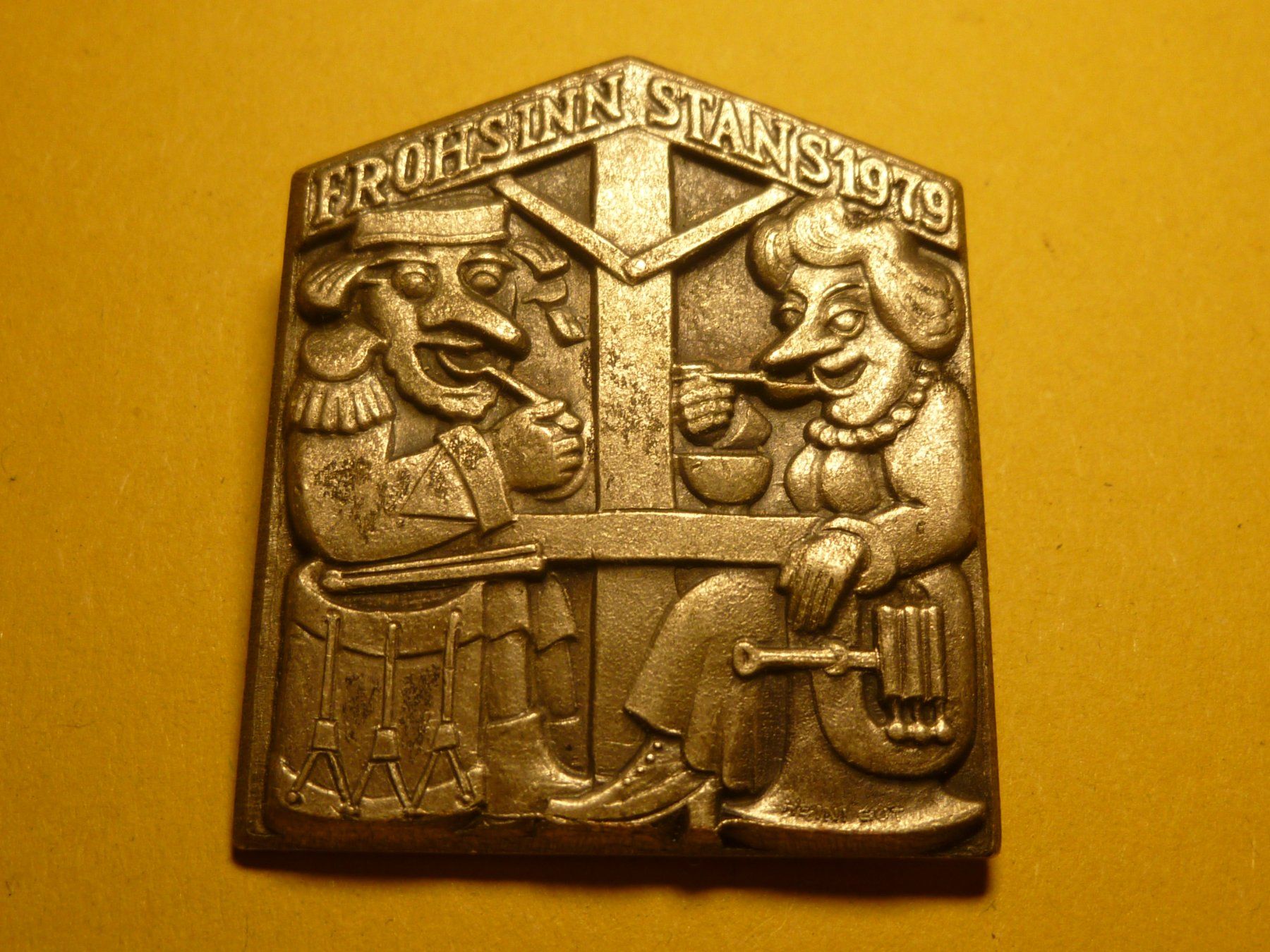 Placchette & Badge: STANS 1979 SILBER – Usato da Ried (Muotathal) venduto da Mandarin02