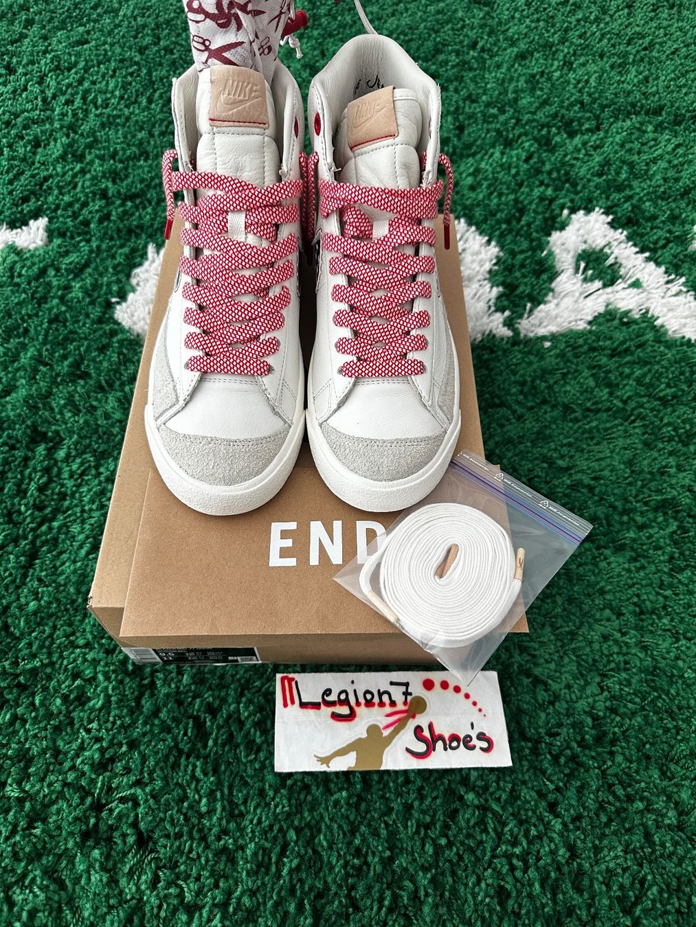 Nike Herrenschuhe: NIKE x DENHAM BLAZER MID 77 - SAIL/DSWT/EU43 – Neu und originalverpackt aus Lenzburg von 7LegionStuff 1